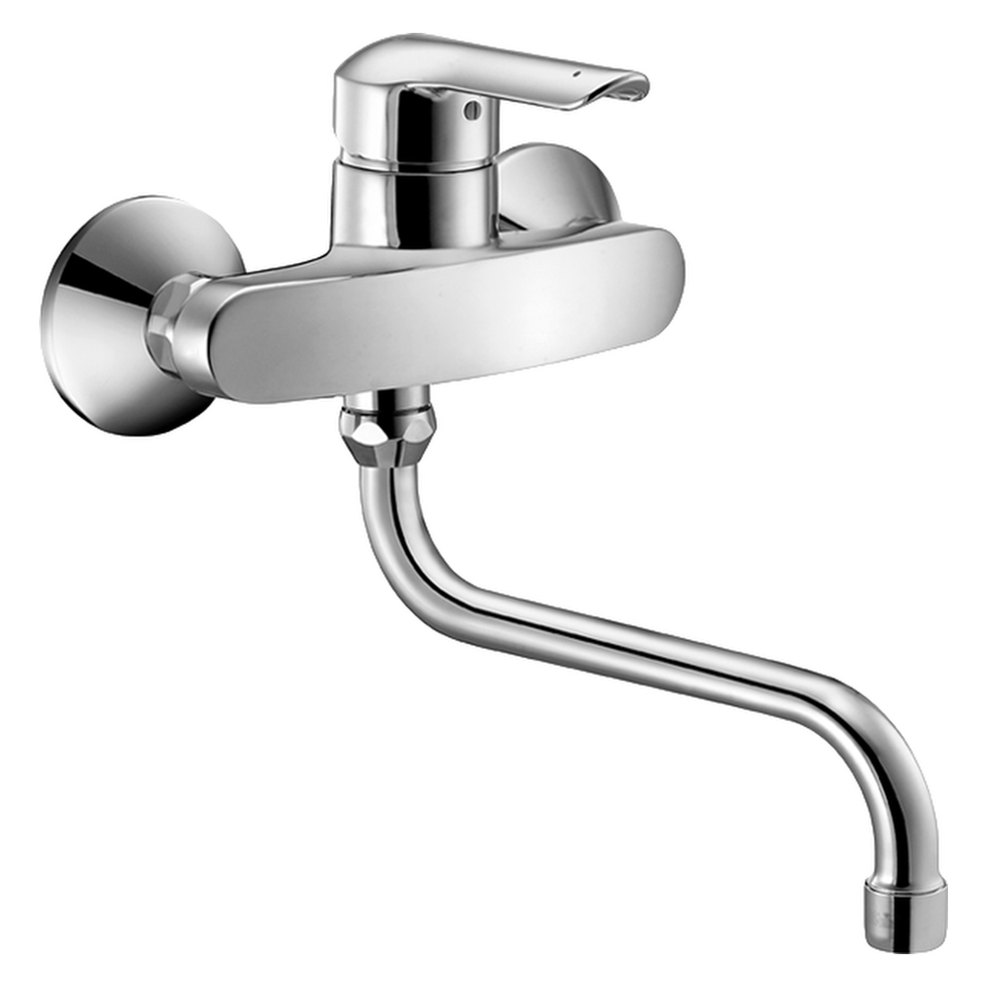 Hansa Einhand-Küchenarmatur „Vantis“ Ausladung 232 mm in chrom Hansa Einhand-Küchenarmatur „Vantis“ Ausladung 232 mm in chrom