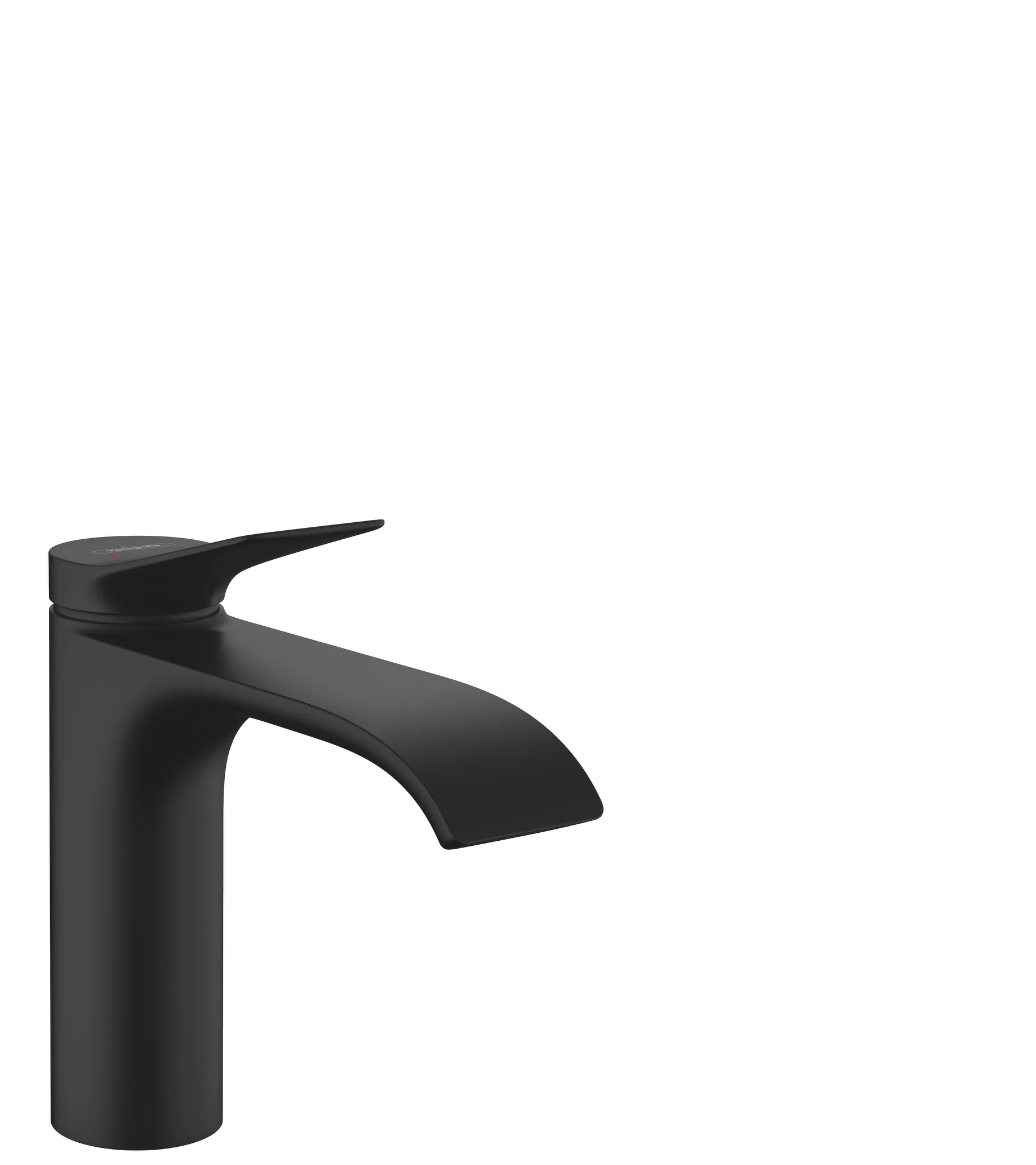 Hansgrohe Vivenis Einhebel-Waschtischmischer 110 mit Zugstangen-Ablaufgarnitur, Mattschwarz Hansgrohe Vivenis Einhebel-Waschtischmischer 110 mit Zugstangen-Ablaufgarnitur, Mattschwarz