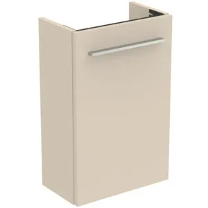 Ideal Standard Handwaschbeckenunterschrank i.life S Sandbeige matt, 354x202x555 mm, 1 Tür mit Softclose-Mechanismus