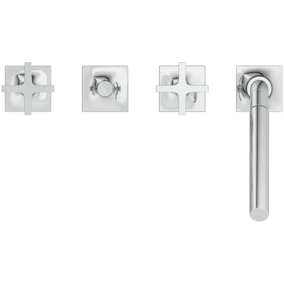 Ideal Standard Joy Neo Armaturen BD166AA 4-Loch-Badearmatur Wannenrand Ideal Standard Joy Neo Armaturen BD166AA 4-Loch-Badearmatur Wannenrand