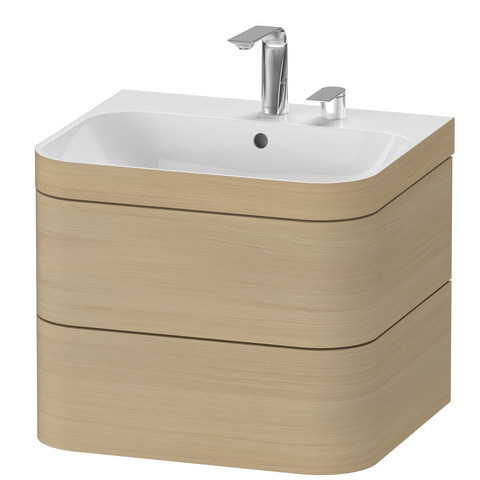 Duravit Set wandhängend „Happy D.2 Plus“ 57,5 × 49 × 48 cm