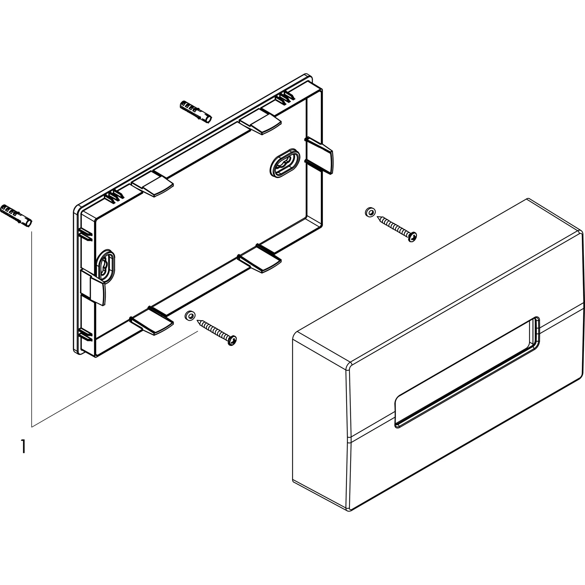 Kosmetiktuchbox AddStoris chrom Kosmetiktuchbox AddStoris chrom