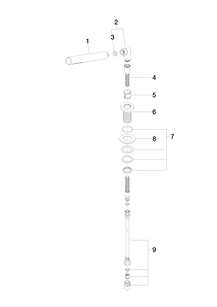 Dornbracht Schlauchbrausegarnitur für Wannenrand- bzw. Fliesenrandmontage - Chrom Dornbracht Schlauchbrausegarnitur für Wannenrand- bzw. Fliesenrandmontage - Chrom