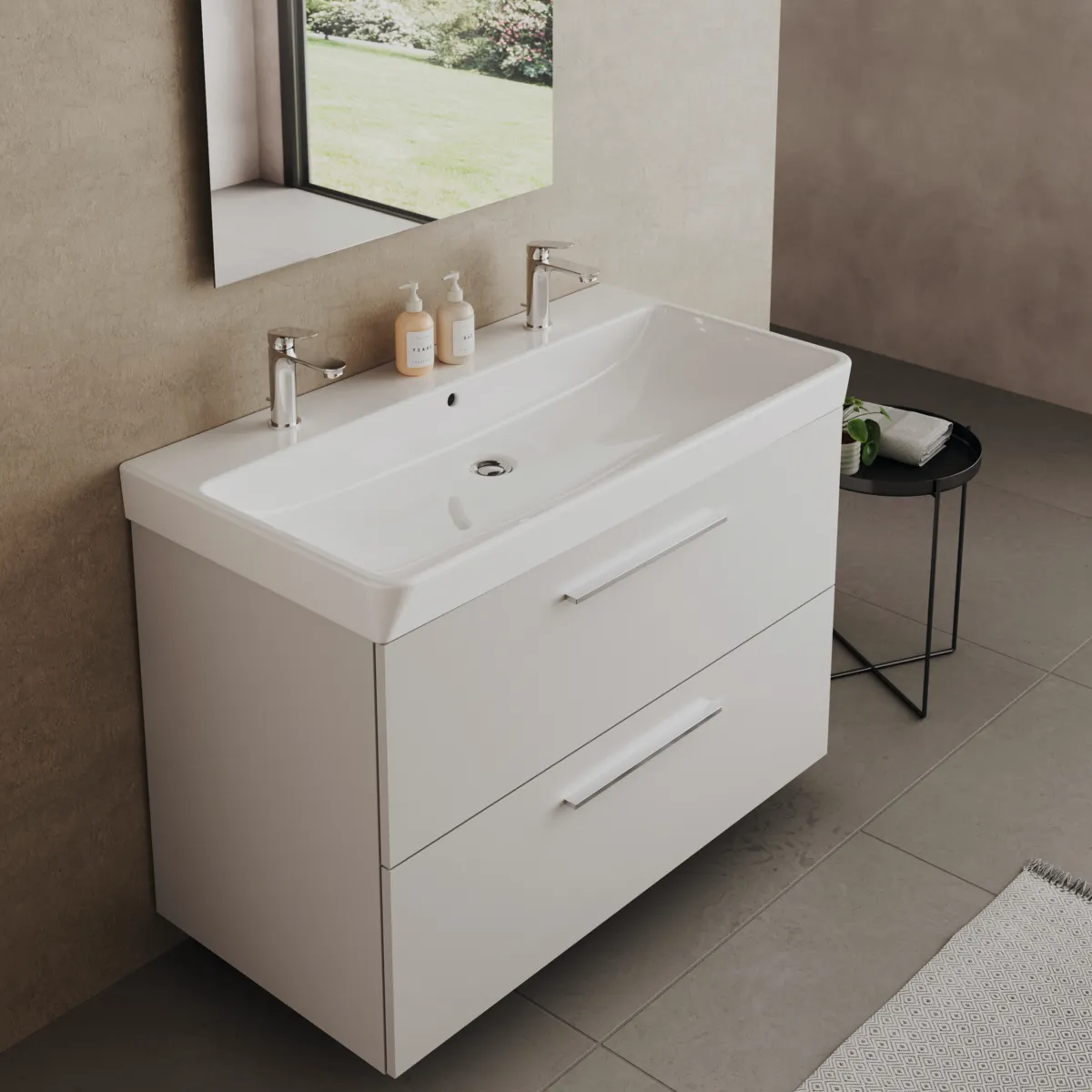 Ideal Standard Waschbecken „i.lifeB“, Hahnlochposition mittig in Weiß