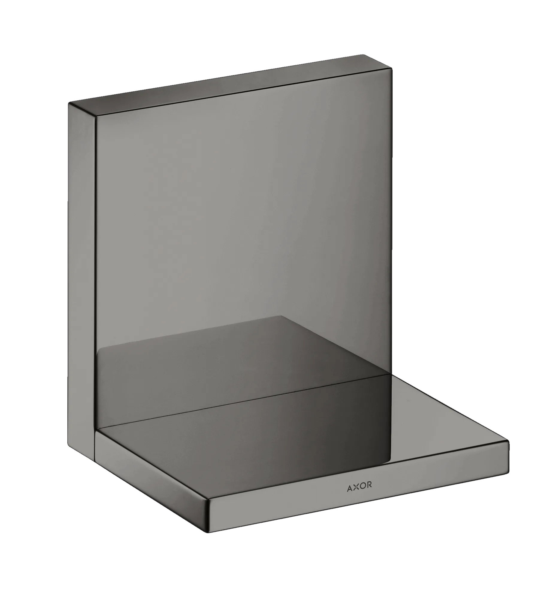 Hansgrohe AXOR Starck Shower Col Armatur, Ablage 120⁄120, Polished Black Chrome