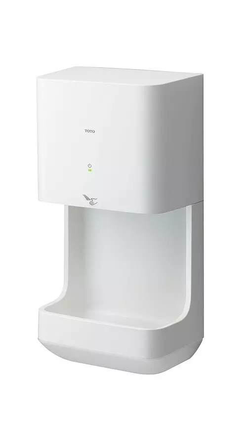 Toto Händetrockner Aufputz in weiß Toto Händetrockner Aufputz in weiß