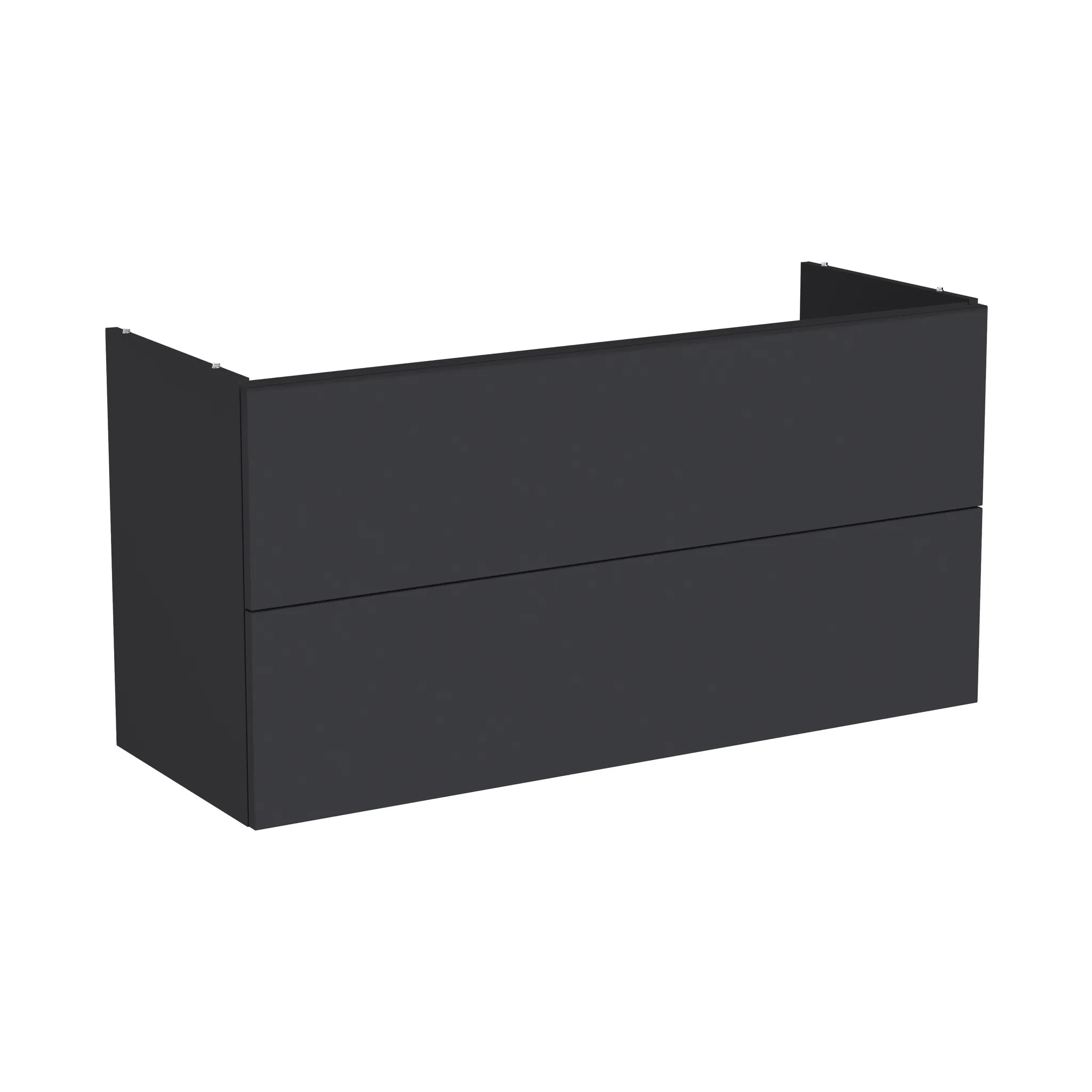 VitrA New Metropole Pure Waschtischunterschrank 118 x 45 x 60 cm, Graphit Matt VitrA New Metropole Pure Waschtischunterschrank 118 x 45 x 60 cm, Graphit Matt