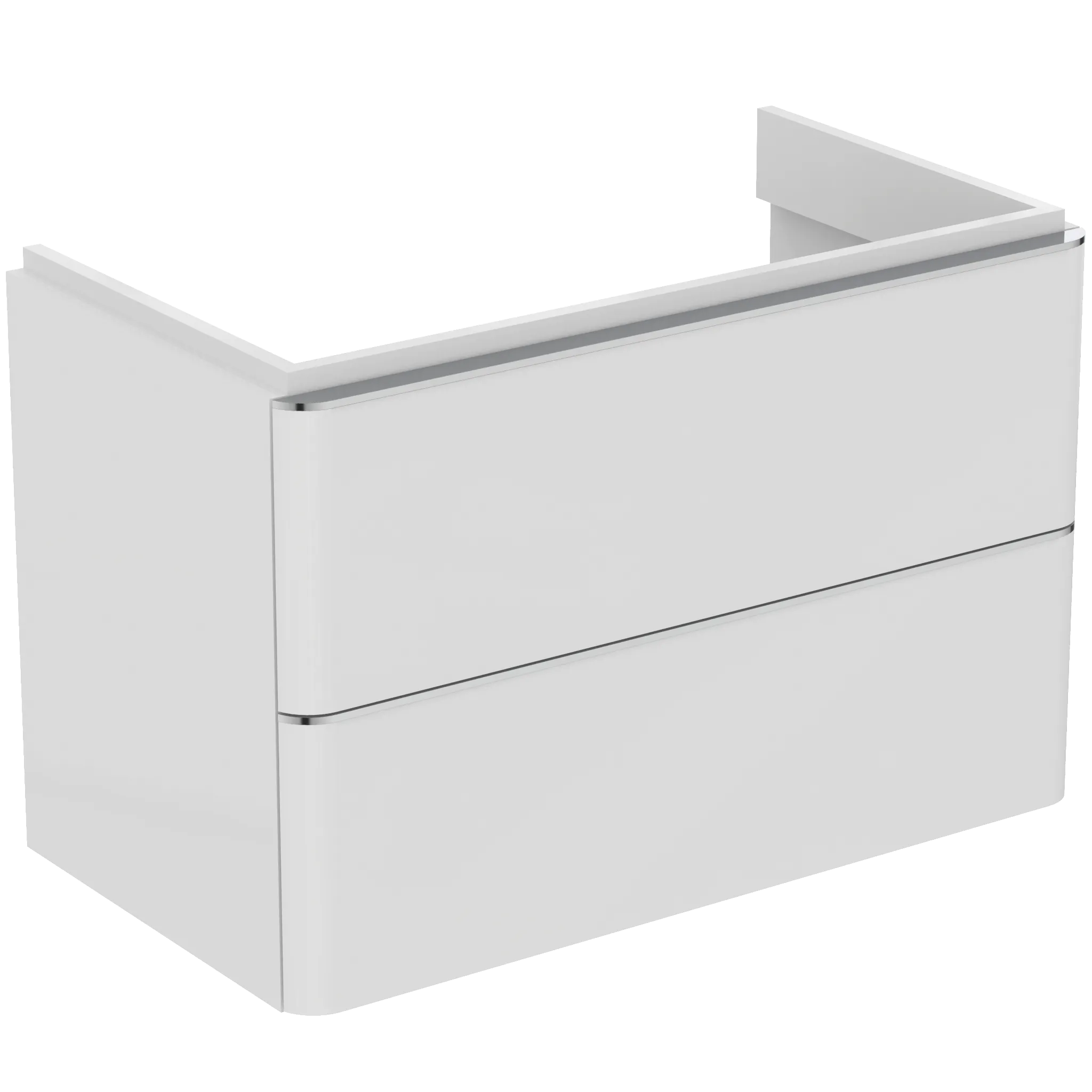 Ideal Standard Adapto Auszugsfront oben, weiß lackiert, 770 mm Höhe, Hochglanz