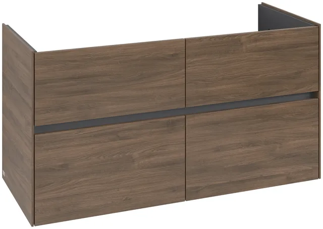 Villeroy & Boch Waschtischunterschrank „Collaro“ 1161 × 610 × 480 mm Arizona Oak, ohne Beleuchtung, für Becken mittig Villeroy & Boch Waschtischunterschrank „Collaro“ 1161 × 610 × 480 mm Arizona Oak, ohne Beleuchtung, für Becken mittig