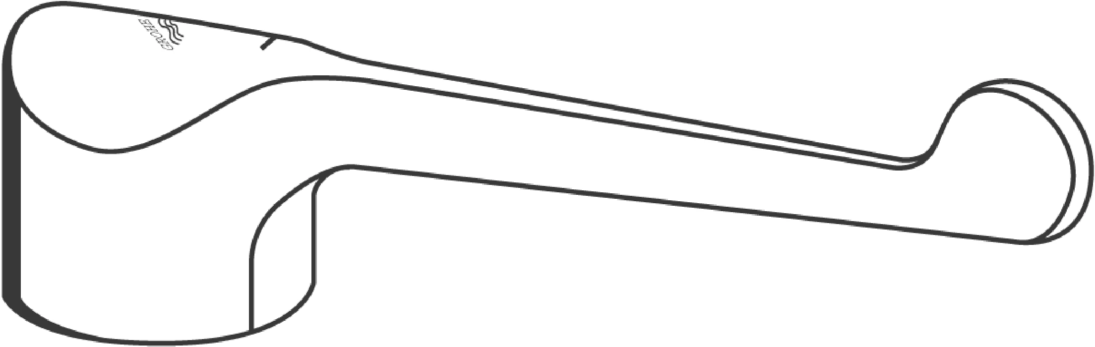 Hebel 46275, 170 mm, füe Euroeco Spezial Waschtischbatterien, chrom