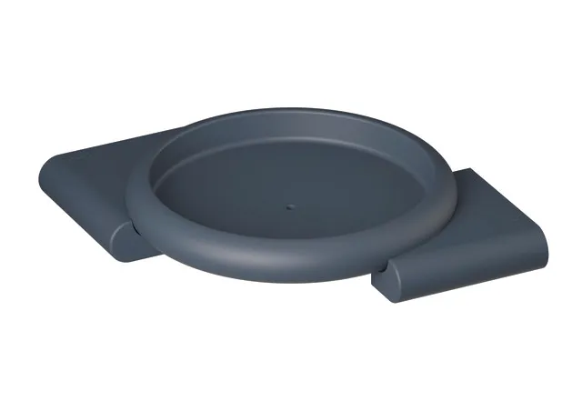 HEWI Eckablage „Serie 477“ in 20,5 × 3,7 × 20,5 cm HEWI Eckablage „Serie 477“ in 20,5 × 3,7 × 20,5 cm