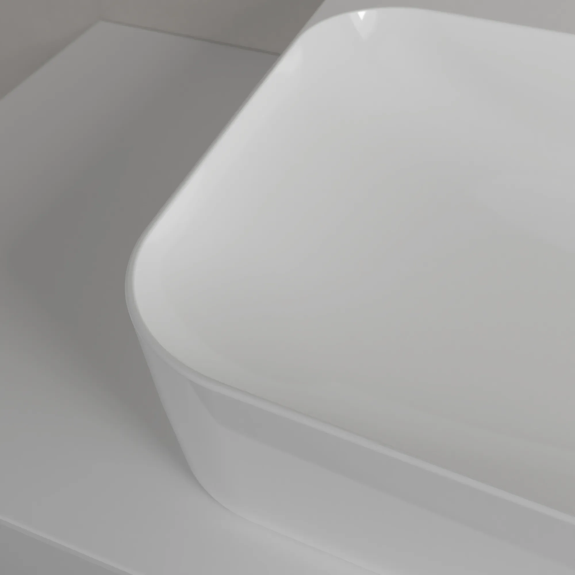 Villeroy & Boch Wandwaschtisch aus TitanCeram geschliffen „Finion“ 1000 × 470 × 165 mm, mit Hahnlochbohrung, Hahnlochposition mittig in Weiß Alpin, mit CeramicPlus Villeroy & Boch Wandwaschtisch aus TitanCeram geschliffen „Finion“ 1000 × 470 × 165 mm, mit Hahnlochbohrung, Hahnlochposition mittig in Weiß Alpin, mit CeramicPlus