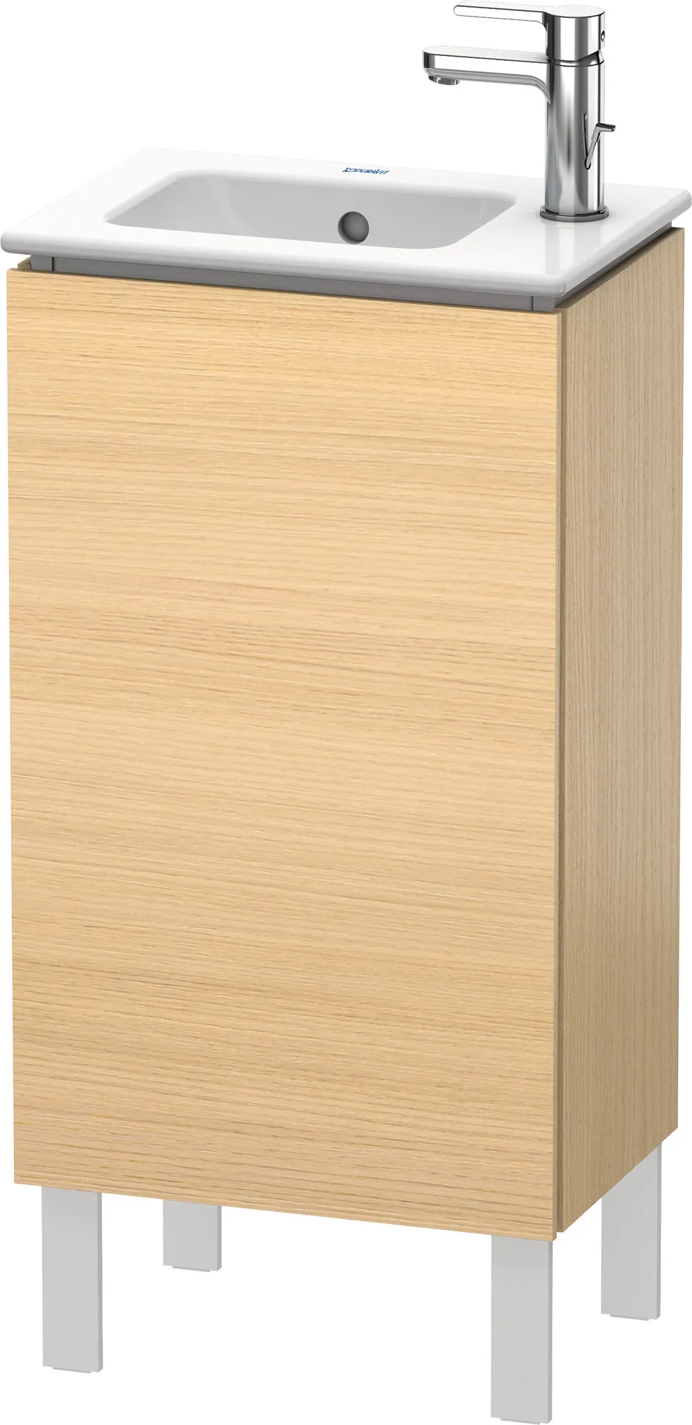 Duravit Waschtischunterschrank bodenstehend „L-Cube“ 42 × 70,4 × 29,4 cm Mediterrane Eiche