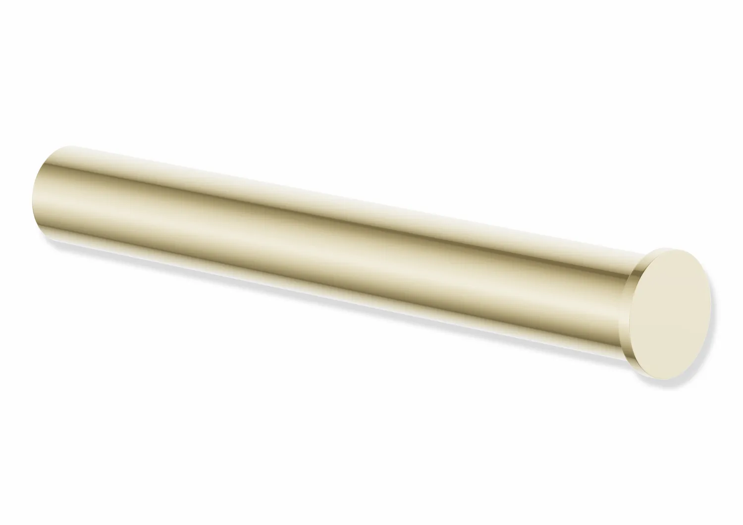 Reservepapierhalter des Systems 162, Edelstahl, PVD, Länge 122 mm, in Farbe CK (Messing glänzend) Reservepapierhalter des Systems 162, Edelstahl, PVD, Länge 122 mm, in Farbe CK (Messing glänzend)