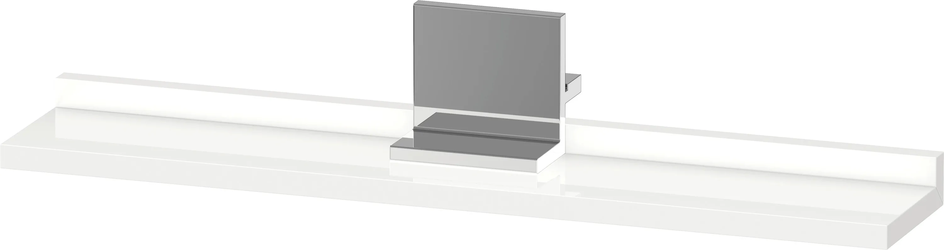 Duravit Ablage „Sivida“ in Befestigung sichtbar 60 × 3,5 × 11,5 cm
