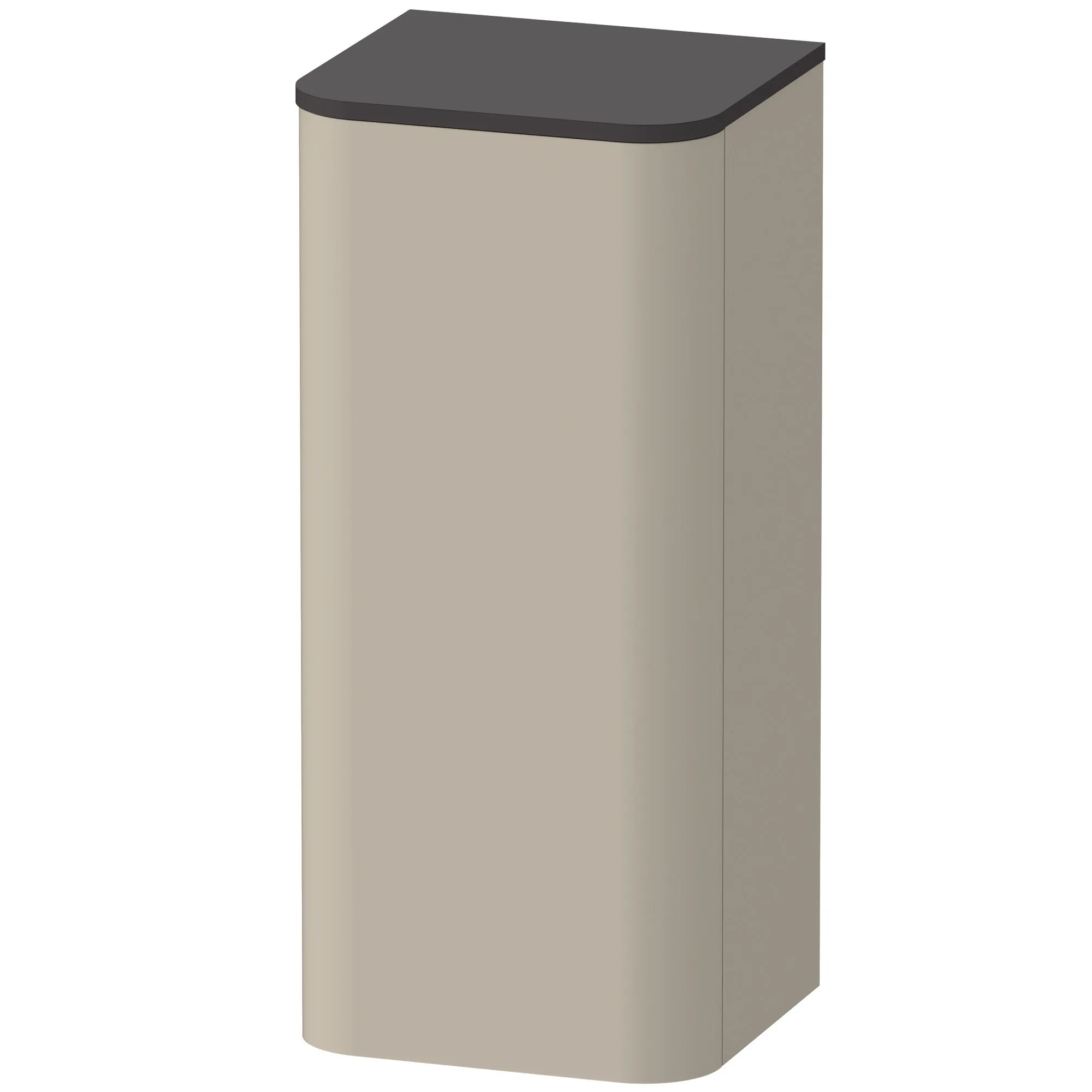 Duravit Halbhochschrank „Happy D.2 Plus“ 40 × 88 × 36 cm, Anschlag rechts Front- & Korpusfarbe: Taupe Seidenmatt / Glasfachböden: 2 / Größe: 40 × 36 × 88 cm / Oberfläche: Lack / Türanschlag: rechts Duravit Halbhochschrank „Happy D.2 Plus“ 40 × 88 × 36 cm, Anschlag rechts Front- & Korpusfarbe: Taupe Seidenmatt / Glasfachböden: 2 / Größe: 40 × 36 × 88 cm / Oberfläche: Lack / Türanschlag: rechts