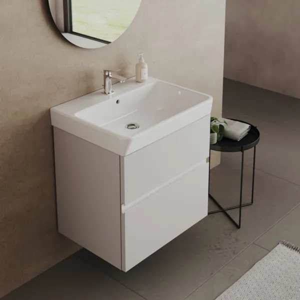 Ideal Standard Waschbecken „i.lifeB“, Hahnlochposition mittig in Weiß