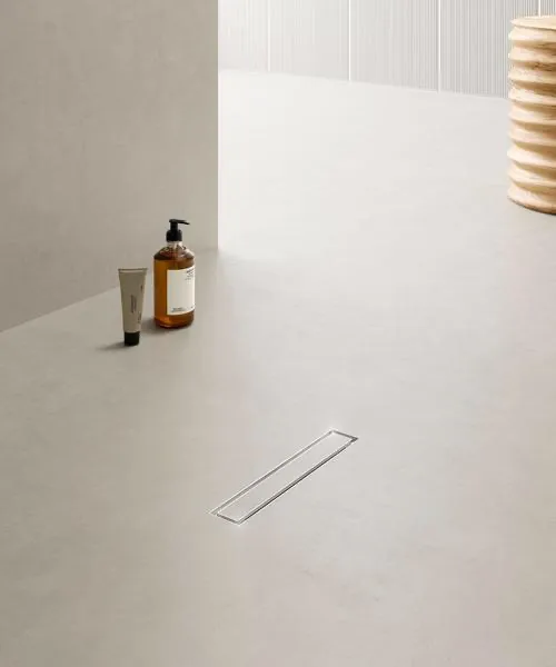 Duschrinne CeraFrame Liquid senkrecht, 270 x 47 mm Duschrinne CeraFrame Liquid senkrecht, 270 x 47 mm