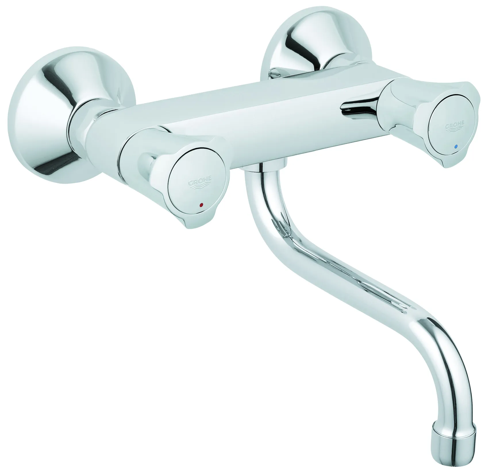 Grohe Costa Spültisch-Wandbatterie, ½, chrom Grohe Costa Spültisch-Wandbatterie, ½, chrom