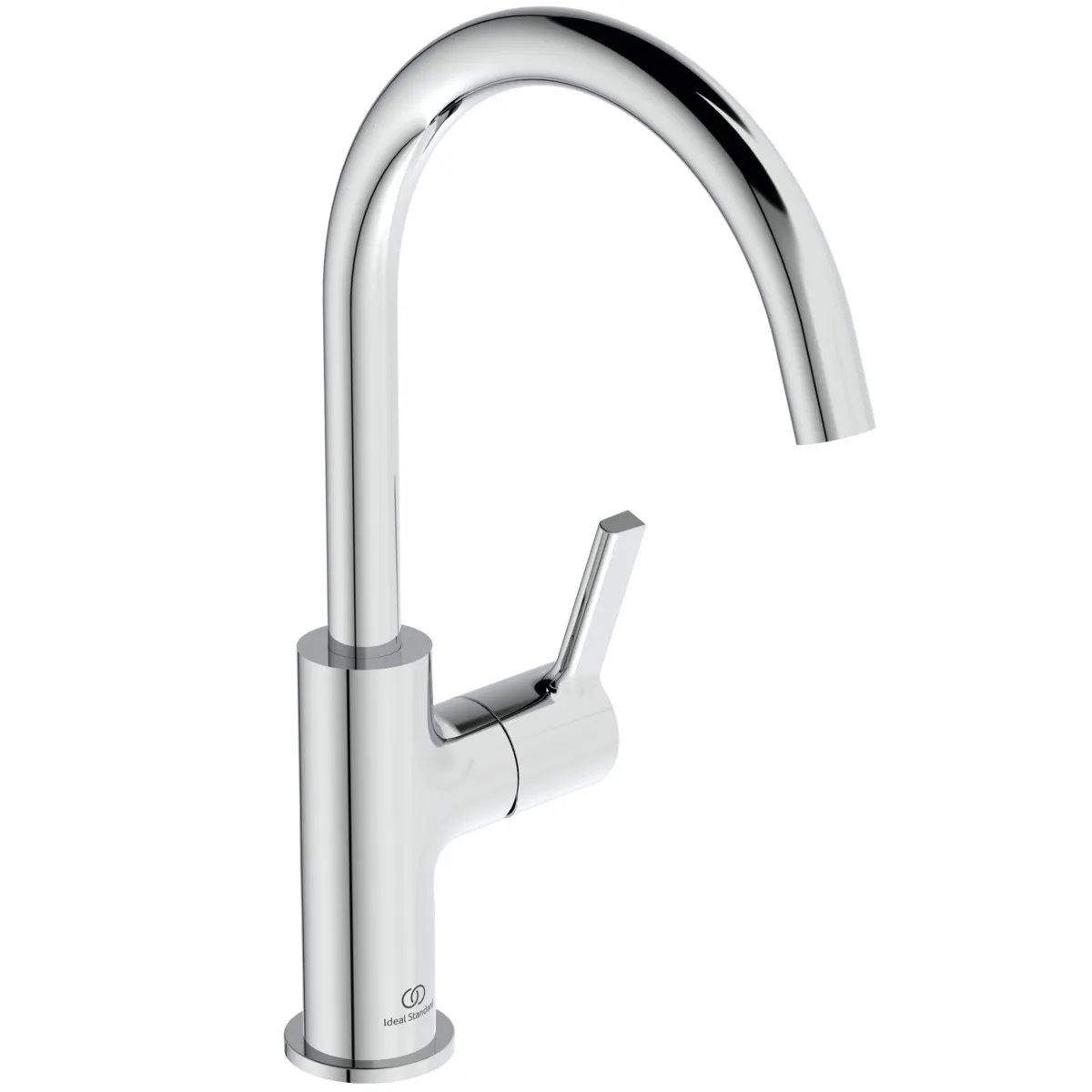 Waschtischarmatur Joy, mit hohem Auslauf, ohne Ablaufgarnitur, Ausladung 169mm, Brushed Gold Waschtischarmatur Joy, mit hohem Auslauf, ohne Ablaufgarnitur, Ausladung 169mm, Brushed Gold
