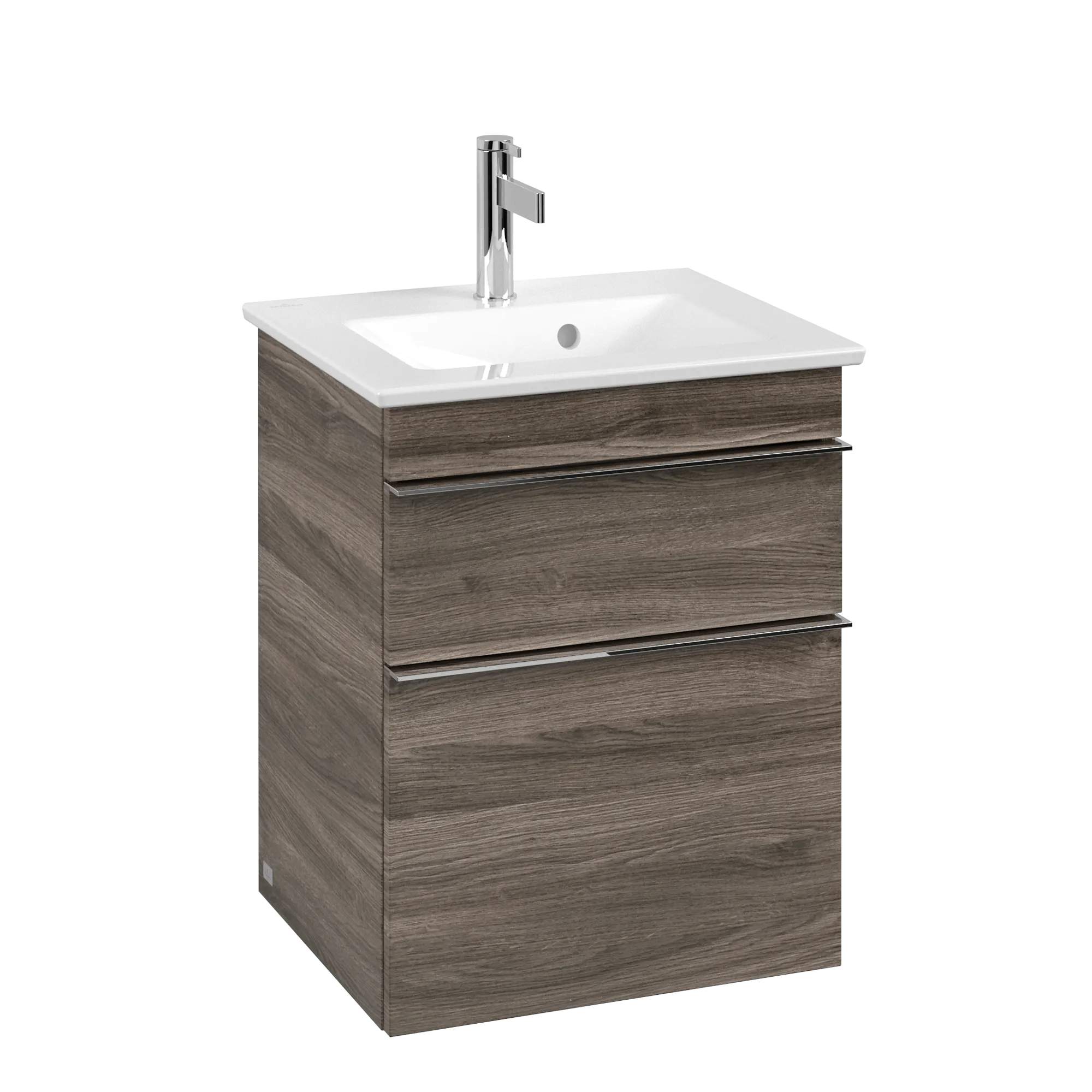 Villeroy & Boch Waschtischunterschrank „Venticello“ für Schrankwaschtisch 466 × 590 × 425 mm Stone Oak, für Becken mittig Villeroy & Boch Waschtischunterschrank „Venticello“ für Schrankwaschtisch 466 × 590 × 425 mm Stone Oak, für Becken mittig