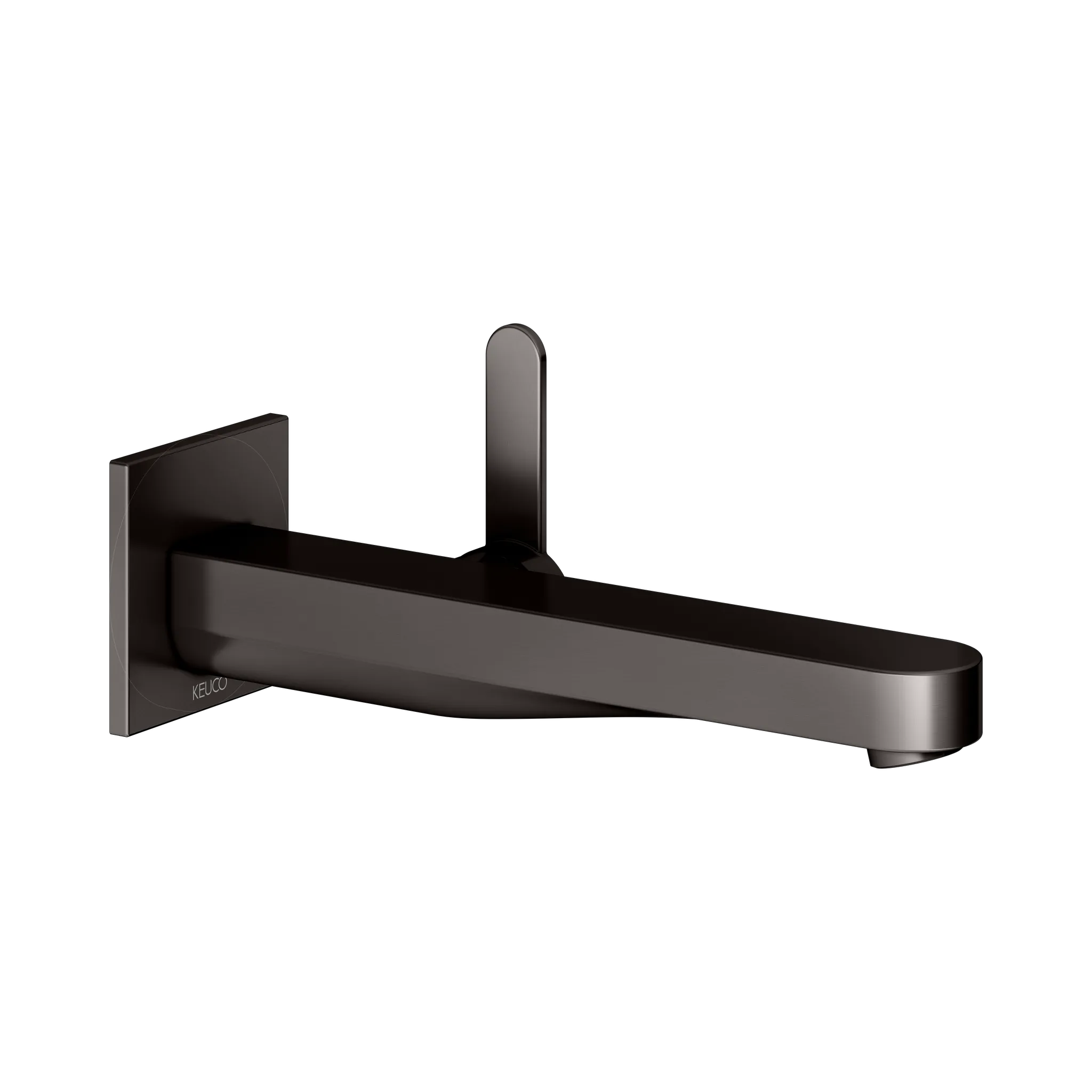 IXMO Einhebel-Waschtischmischer UP Ausladung 225 mm/IXMO Flat Titanschwarz geb.
