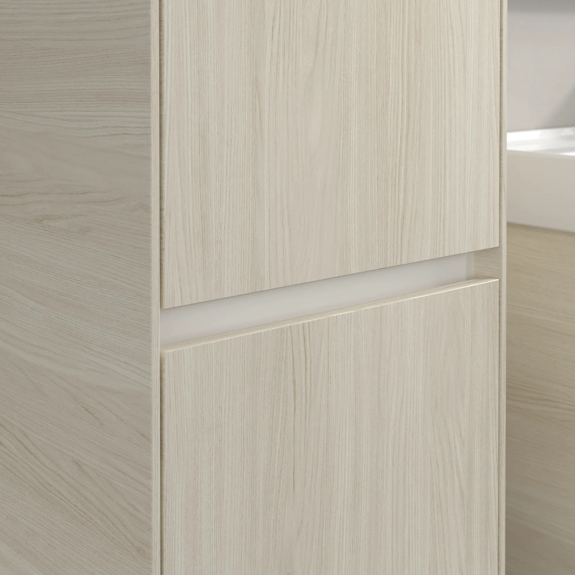 Villeroy & Boch Hochschrank „Collaro“ 40,4 × 153,8 × 34,9 cm ohne Beleuchtung, Anschlag links, 2 Türen Villeroy & Boch Hochschrank „Collaro“ 40,4 × 153,8 × 34,9 cm ohne Beleuchtung, Anschlag links, 2 Türen