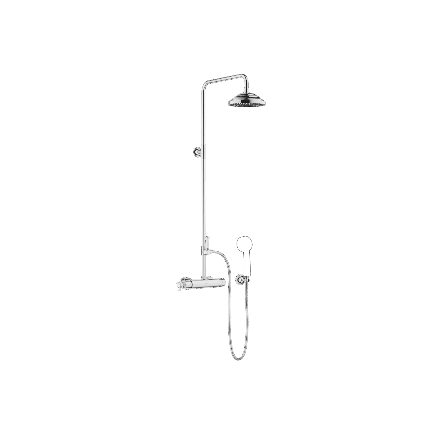 Shower Pipe mit Brause-Thermostat ohne Handbrause MADISON Chrom 34459360 Shower Pipe mit Brause-Thermostat ohne Handbrause MADISON Chrom 34459360