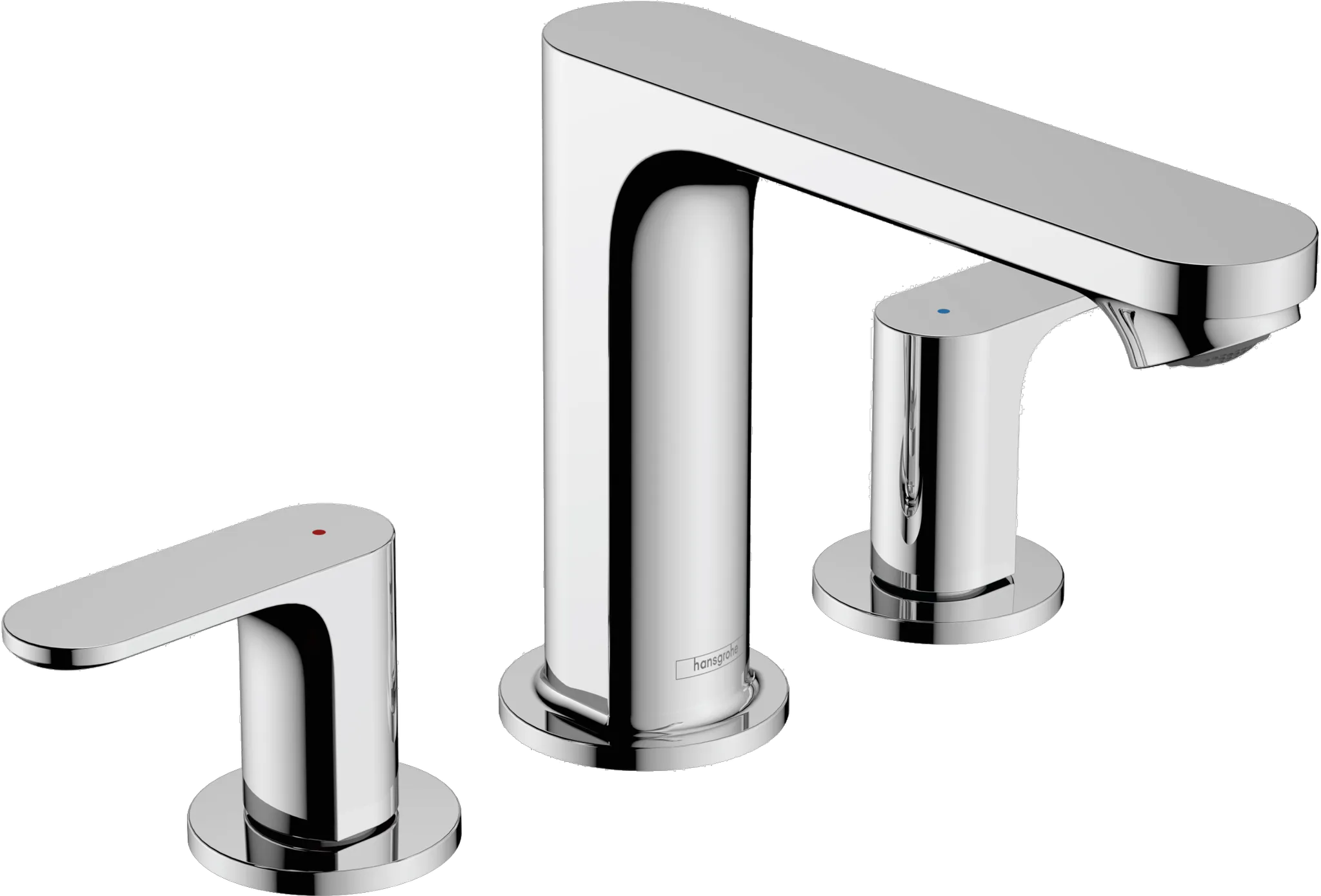 Hansgrohe Rebris S 3-Loch Waschtischarmatur 110 chrom Hansgrohe Rebris S 3-Loch Waschtischarmatur 110 chrom